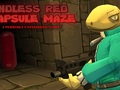 Endless Red Capsule Maze