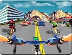 リアル自転車レースゲーム 3D 