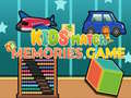 Kids match memories game