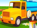 Coloring Book: Water Truck