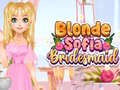 Blonde Sofia Bridesmaid