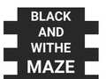 Maze Black And Withe