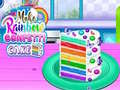 Make Rainbow Confetti Cake