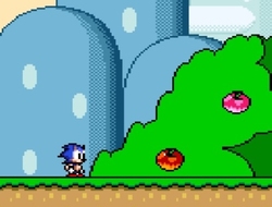 スーパーマリオワールドのソニック .