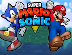 スーパーマリオとソニック .
