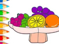 Coloring Book: Fruit
