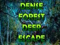 Dense Forest Deer Escape
