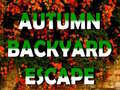 Autumn Backyard Escape 