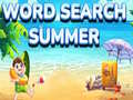 Word Search Summer