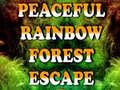 Peaceful Rainbow Forest Escape 
