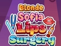 Blonde Sofia: Lips Surgery