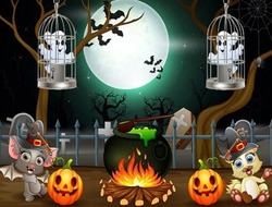 ハロウィンツインゴーストレスキュー 