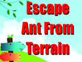Escape Ant From Terrain