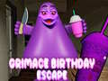 Grimace Birthday Escape