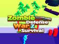 Zombie defense: War Z Survival