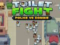 Toilet fight Police vs zombie