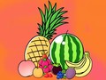 Coloring Book: Fruits