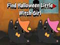Find Halloween Little Witch Girl