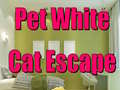 Pet White Cat Escape