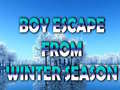 Boy Escape From Winter Season