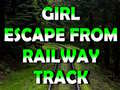 Girl Escape From Railway Track
