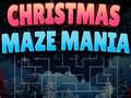 Christmas maze game