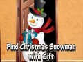 Find Christmas Snowman with Gift