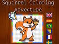 Squirrel Coloring Adventure