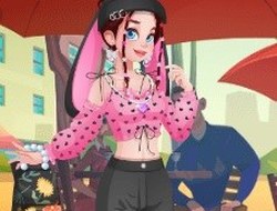 ガーリークロップトップ 