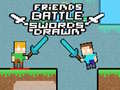 Friends Battle Swords Drawn