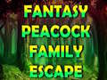 Fantasy Peacock Family Escape