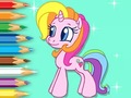 Coloring Book: Shining Pony