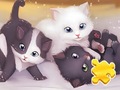 Jigsaw Puzzle: Playing Cats