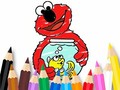 Coloring Book: Elmo New Friend