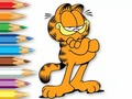 Coloring Book: Garfield Hamburger
