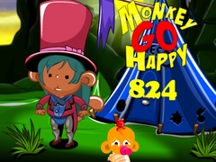 Monkey Go Happy Stage 824