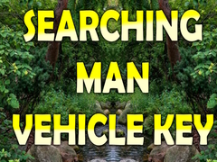 Searching Man Vehicle Key