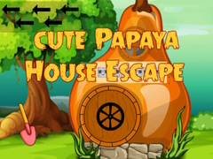 Cute Papaya House Escape