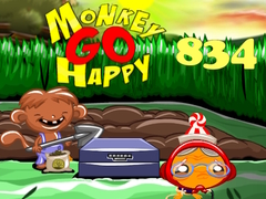 Monkey Go Happy Stage 834