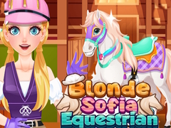 Blonde Sofia Equestrian