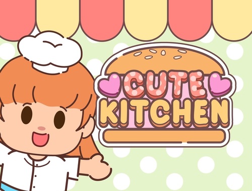かわいいキッチン .
