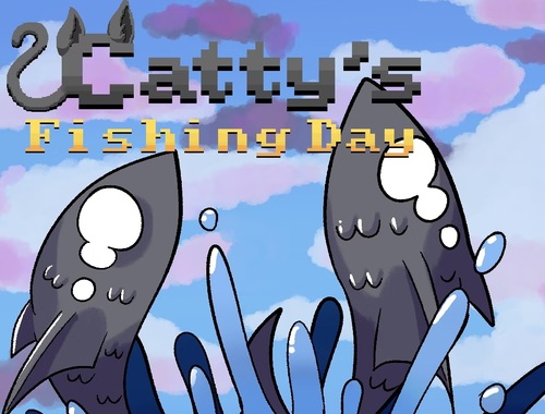 キャティの釣りの日 .