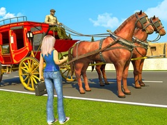 Horse Cart Transport Taxi Game