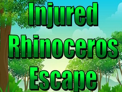 Injured Rhinoceros Escape