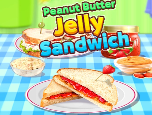 ピーナッツバターゼリーサンド .
