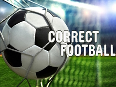 Correct football