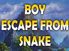 Boy Escape from Snake