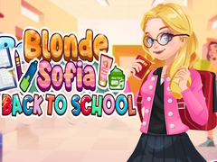 Blonde Sofia Back to School