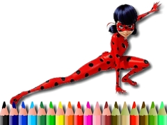 Back To School Lady Bug Coloring