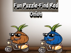 Fun Puzzle Find Red Onion